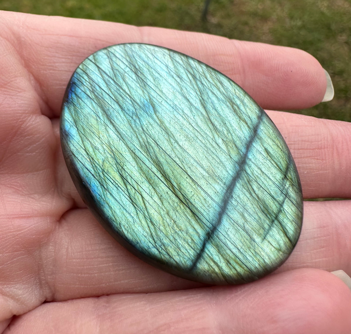 Oval Labradorite Cabochon 26a