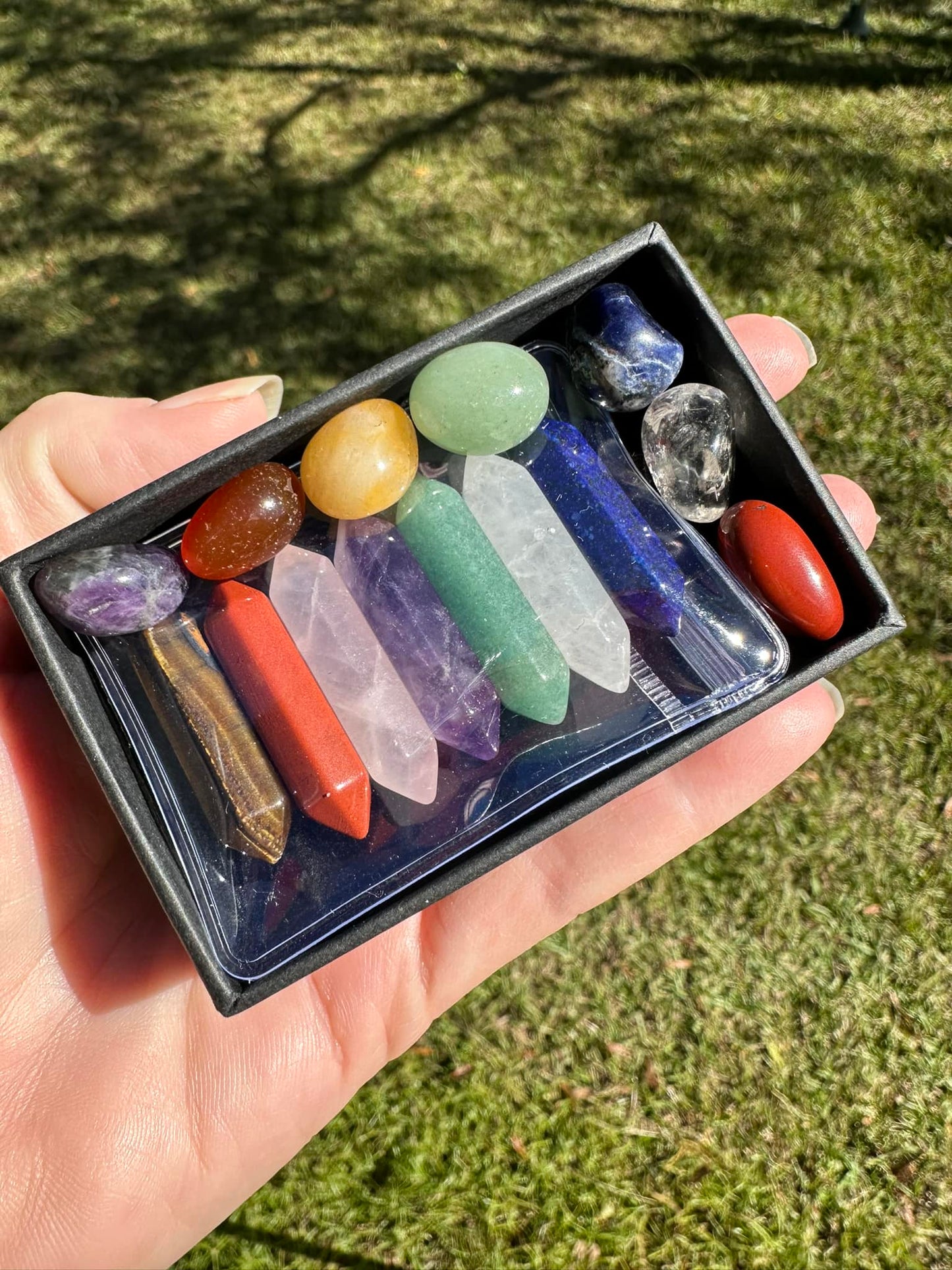 Crystal Chakra 14 Piece Set