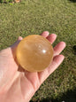 Honey Calcite Sphere #2