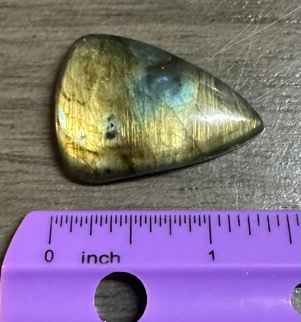 Pearshape Labradorite Cabochon 14a