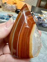 Carnelian Mixed Agate Arrow Tower #7