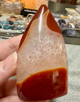 Carnelian Mixed Agate Arrow Tower #5