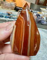 Carnelian Mixed Agate Arrow Tower #7