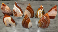 Carnelian Mixed Agate Arrow Tower #8