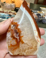 Carnelian Mixed Agate Arrow Tower #2