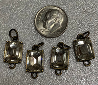 Octagon Charm/Pendants (4)