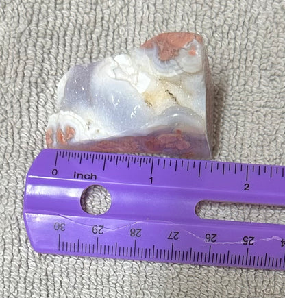 Pink Agate Freeform #8