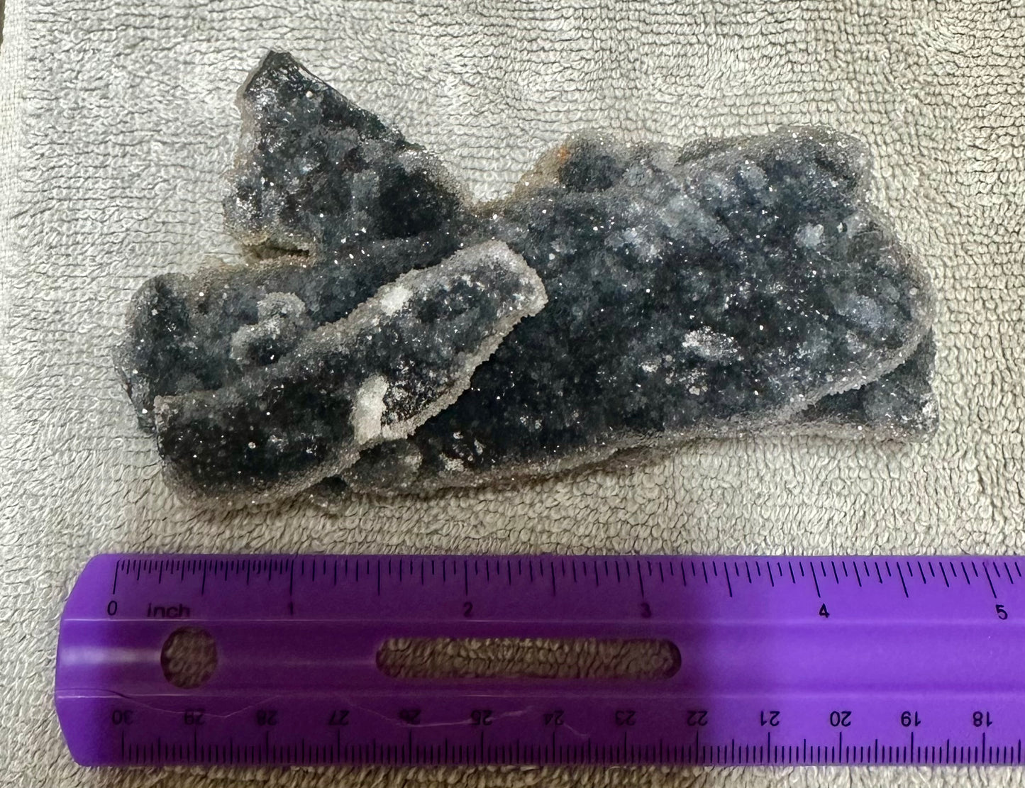 Spark Sphalerite Raw Druzy Specimen #3