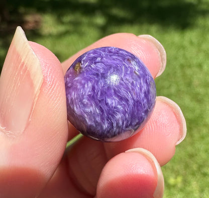 Gem Grade Charoite Sphere #2