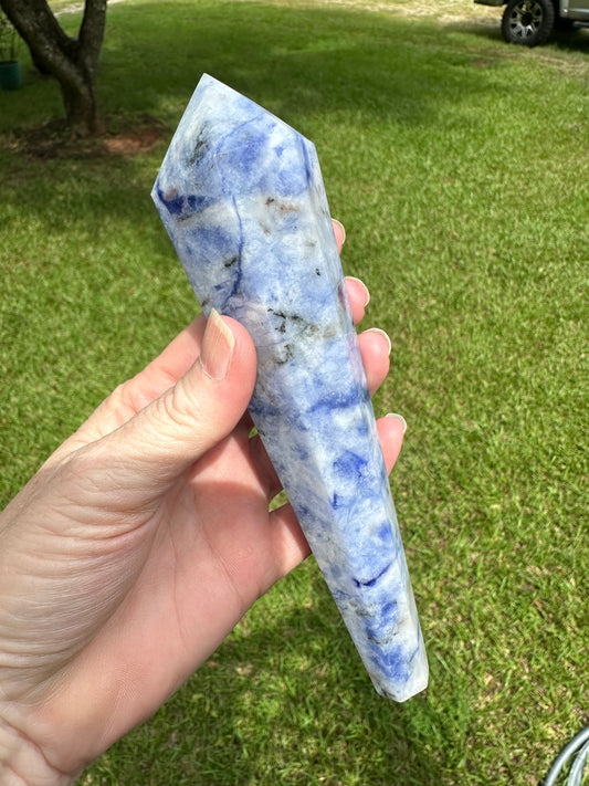 Large Sodalite Scepter #4