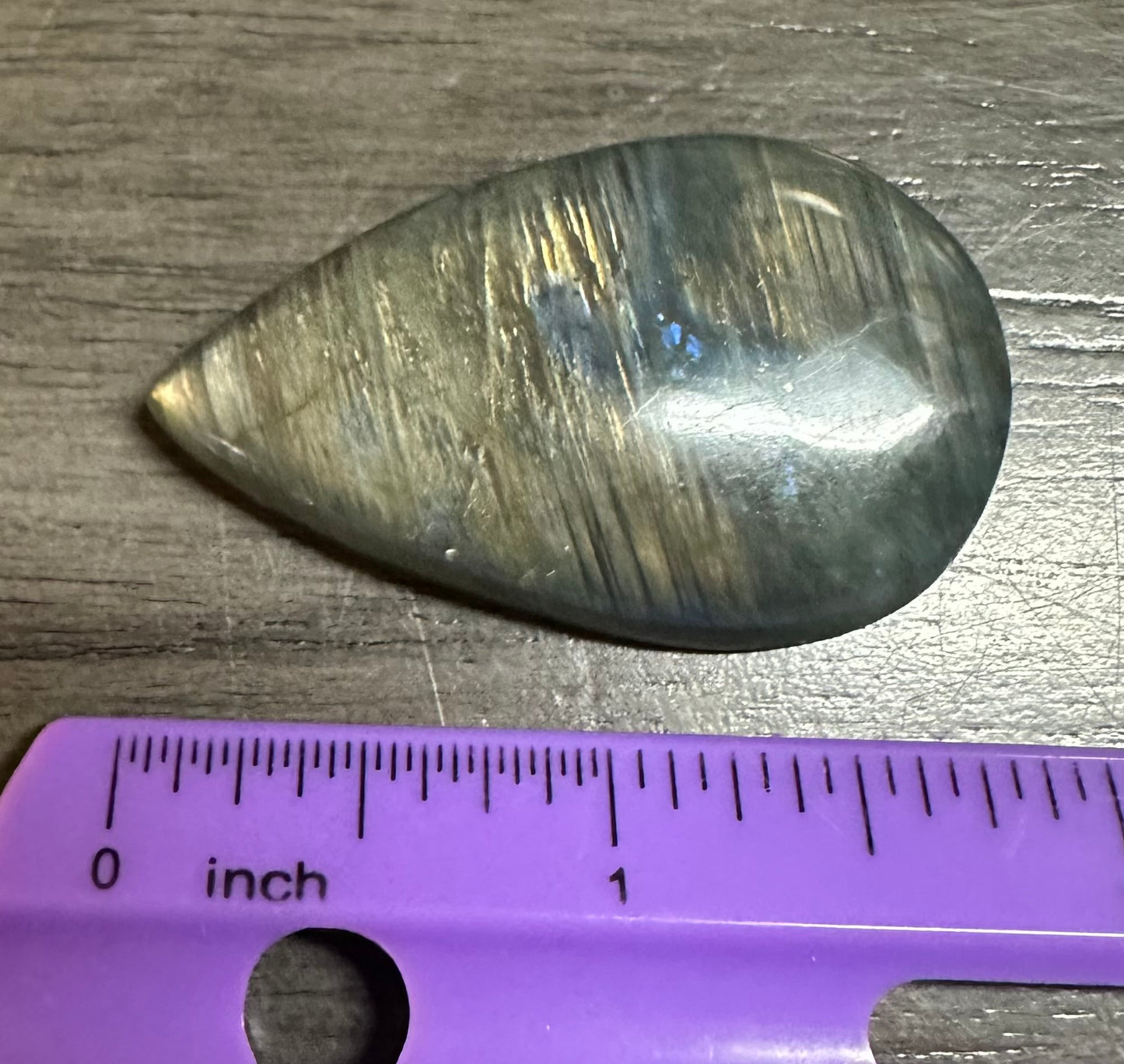 Pearshape Labradorite Cabochon 4a