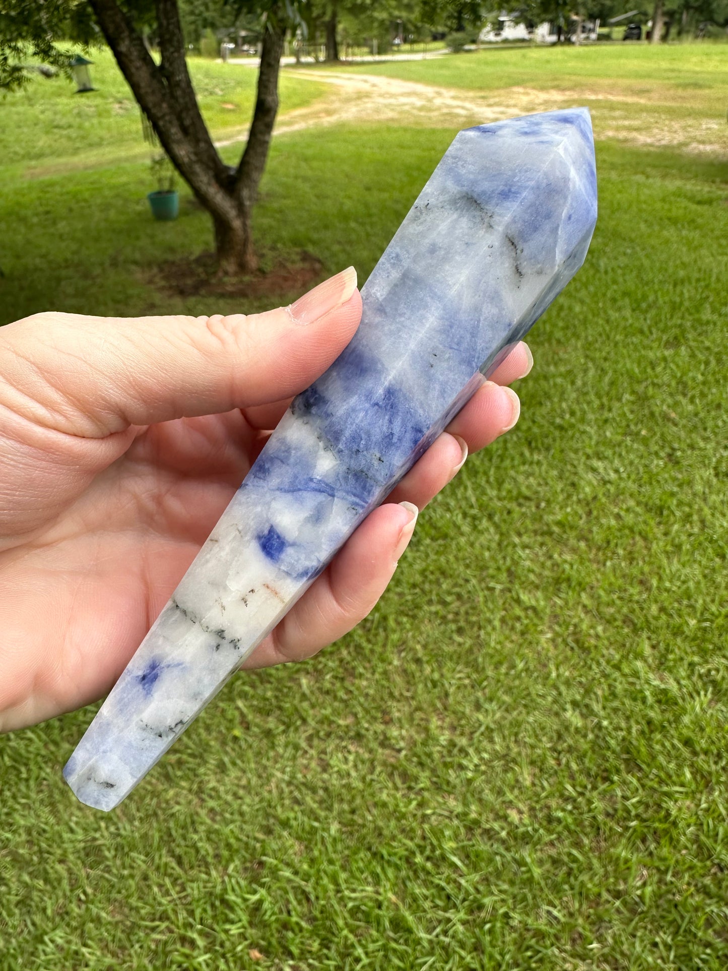 Large Sodalite Scepter #9