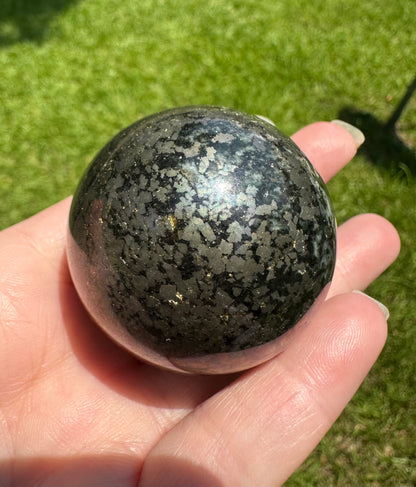 Black Pyrite Sphere 47.92mm #6