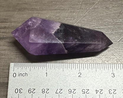 Double Terminated Phantom Amethyst Scepter Wand #2