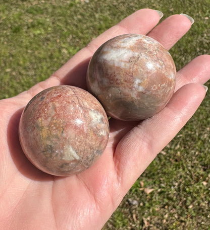 Multicolor Marble Spheres