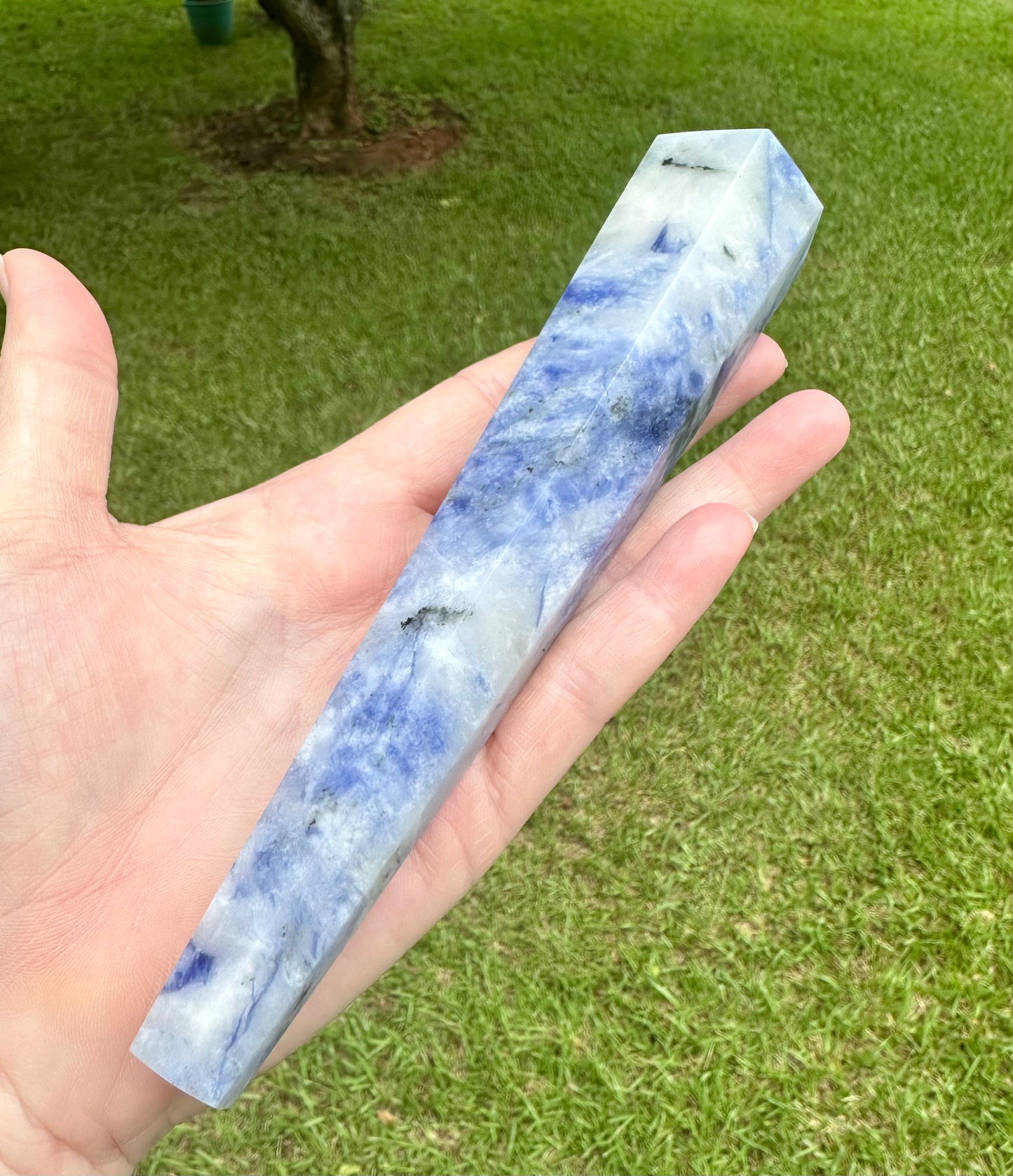 Large Sodalite Scepter #1