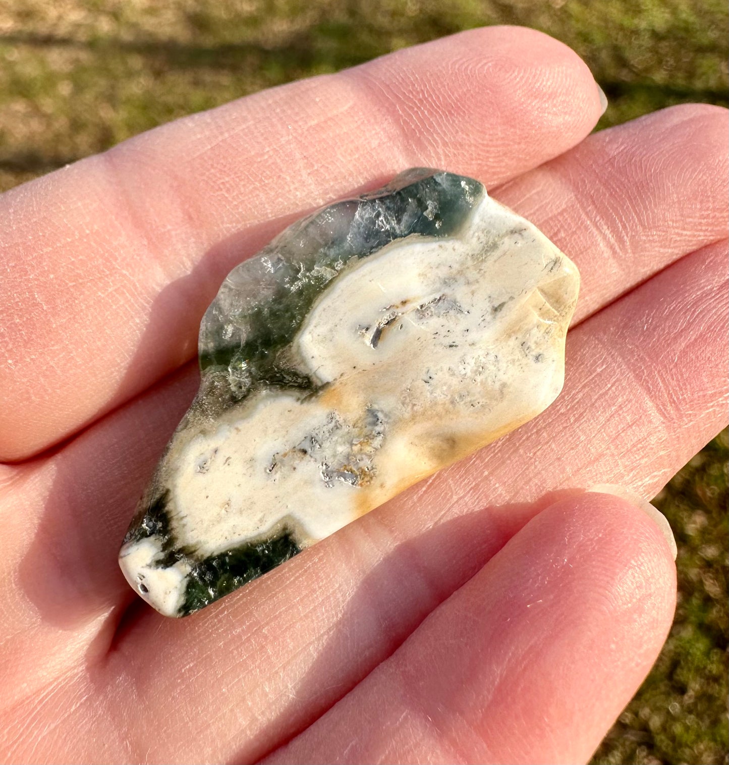 6th Vein Ocean Jasper Polished Freeform #8