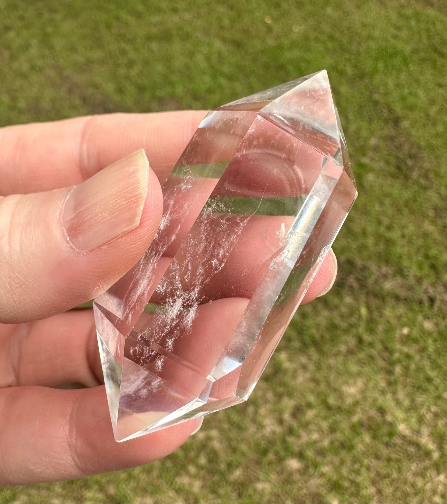 Double Terminated Crystal Quartz