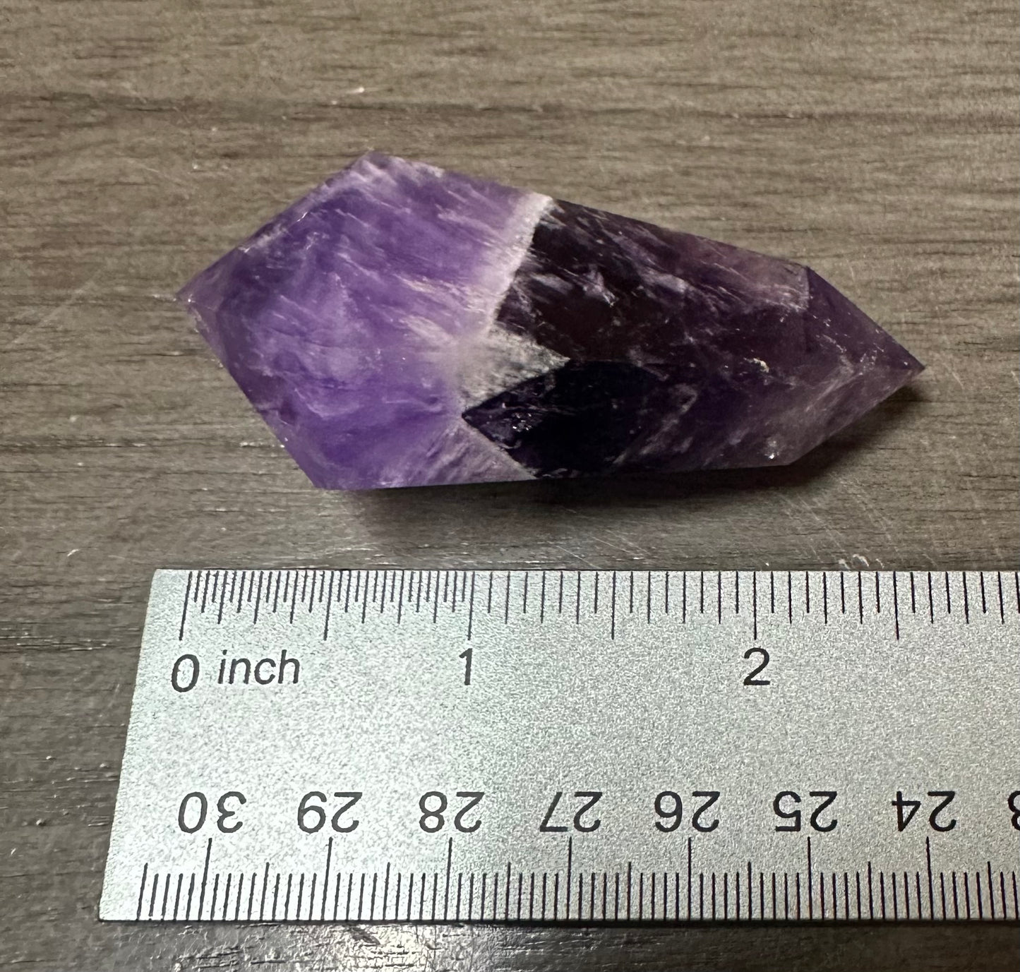 Double Terminated Phantom Amethyst Scepter Wand #4