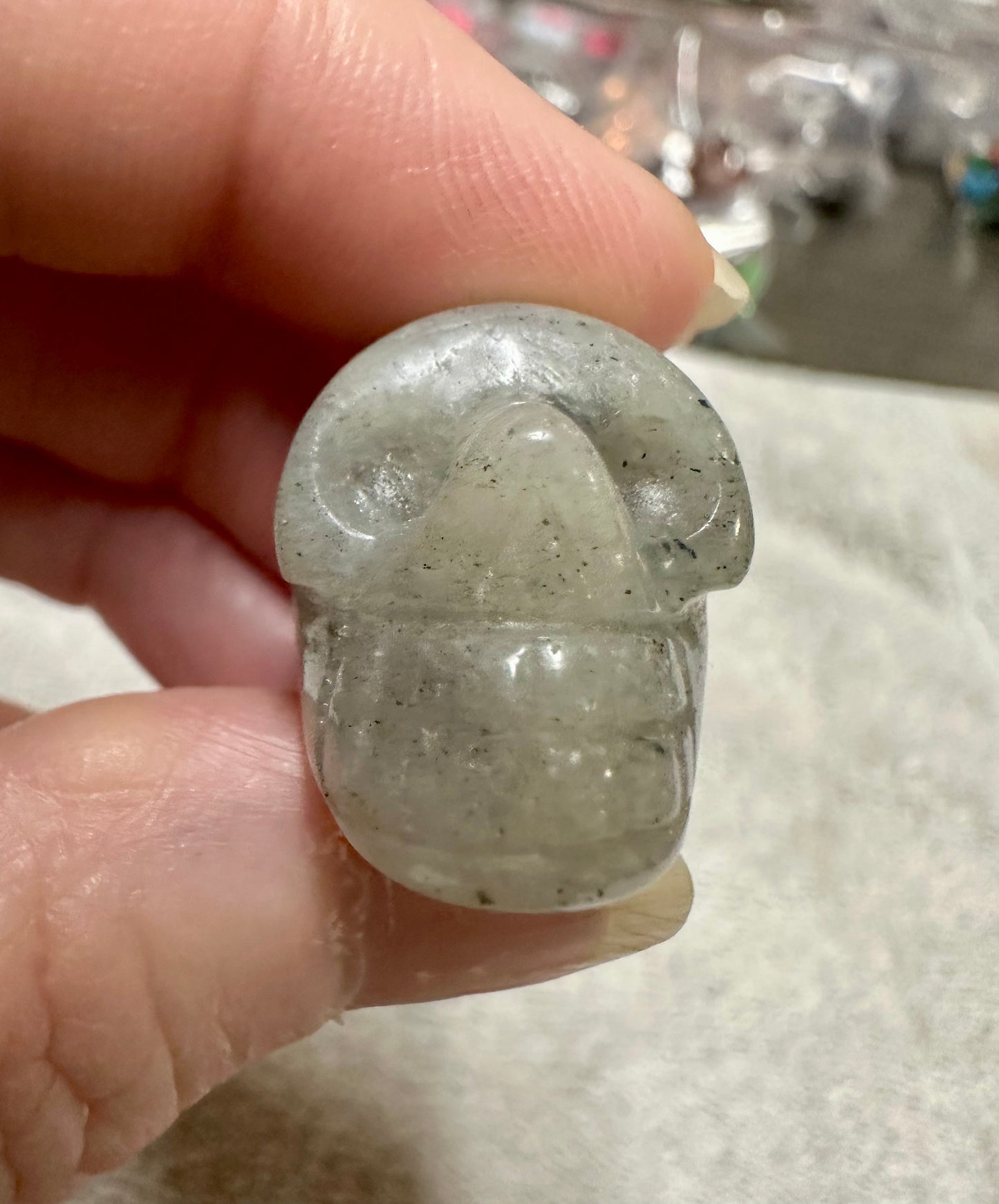 Labradorite Skull