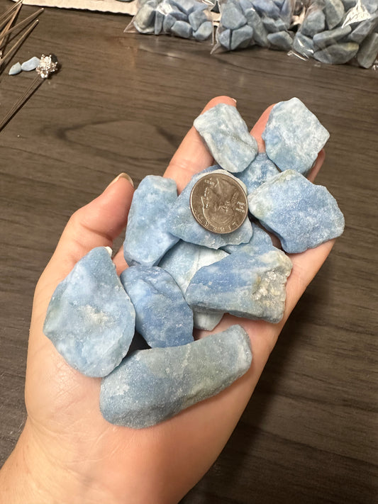 Raw Blue Dumortierite Lot 4