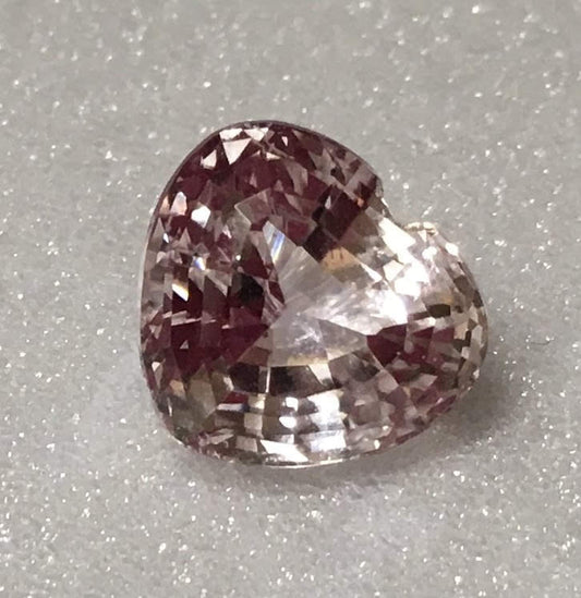 Kunzite 13x11mm Fancy Heartshape 8.45ct