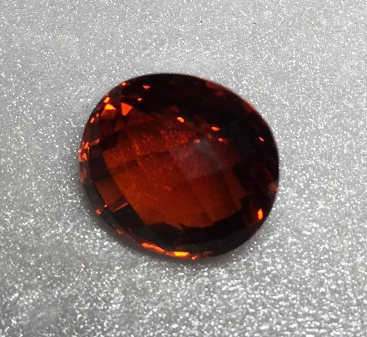 Madeira Citrine Oval Checker 20x17x13 27.91ct