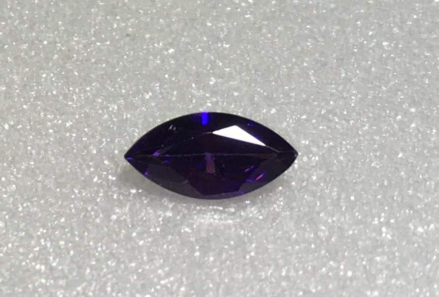 Purple Cz 10x5mm Marquise 1.70ct