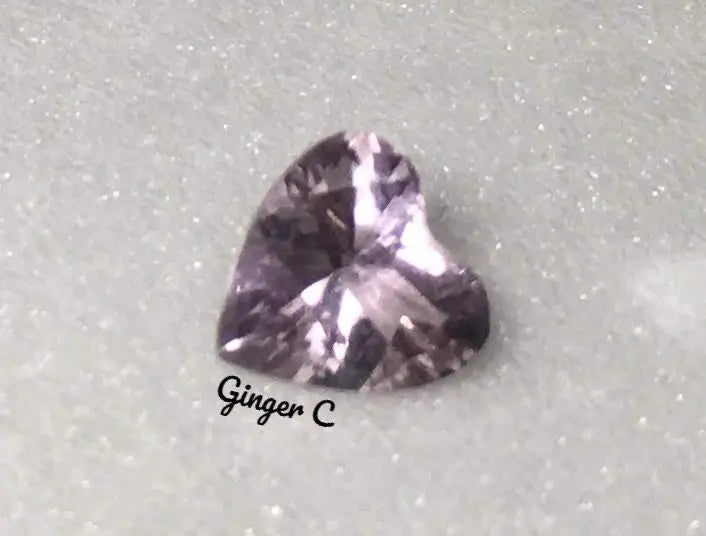 Amethyst 7mm Heartshape .85ct