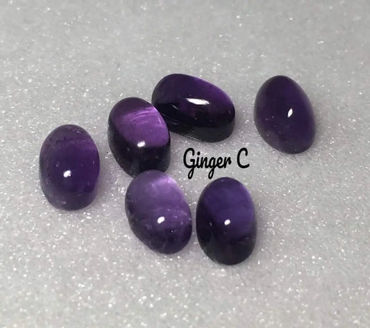 Amethyst 6x4mm Oval Cab