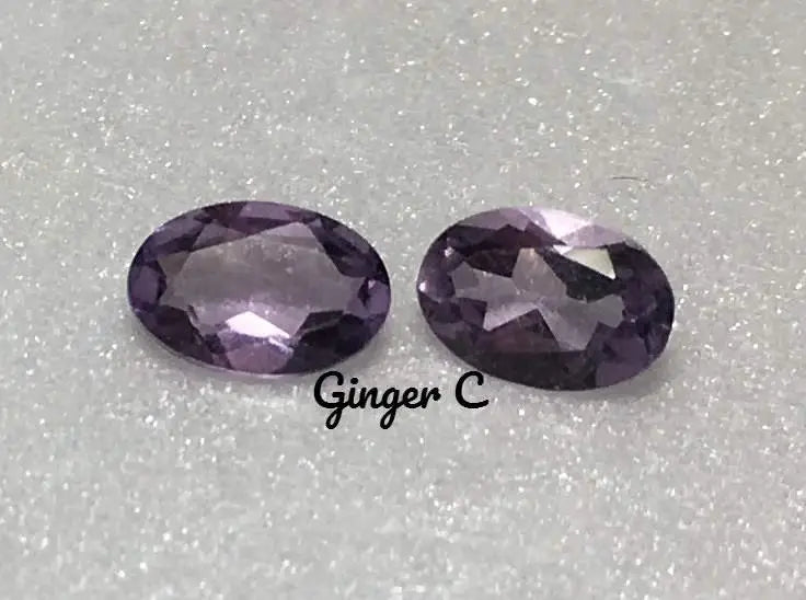 Amethyst 6x4mm Oval