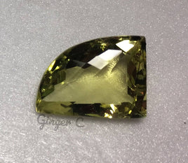 Fancy Checker Prasiolite 19x14mm 16.50ct