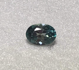 Blue Zircon 7x5mm Oval 1.15ct