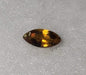 Orange Tourmaline 7×3.5mm Marquise .35ct