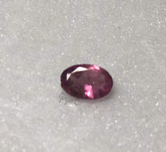 Pink Tourmaline 5×3.5mm .25ct Oval