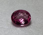 Pink Topaz 12x10mm Oval Checker Top 6.15ct