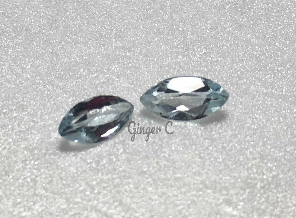 Sky Blue Topaz 8x4mm Marquise