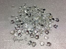 White Topaz 5mm Heart