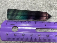 Rainbow Fluorite Crystal Point #4