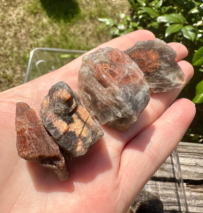 Rough Red Sunstone