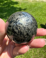 Black Pyrite Sphere 52.59mm #5