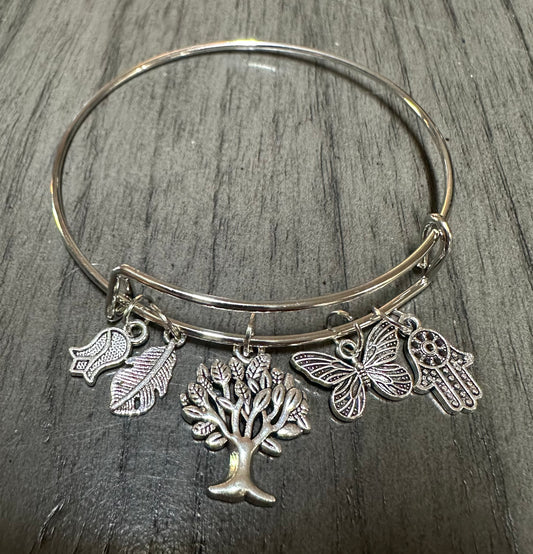 Charm Bangle Bracelets