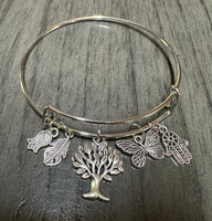 Charm Bangle Bracelets