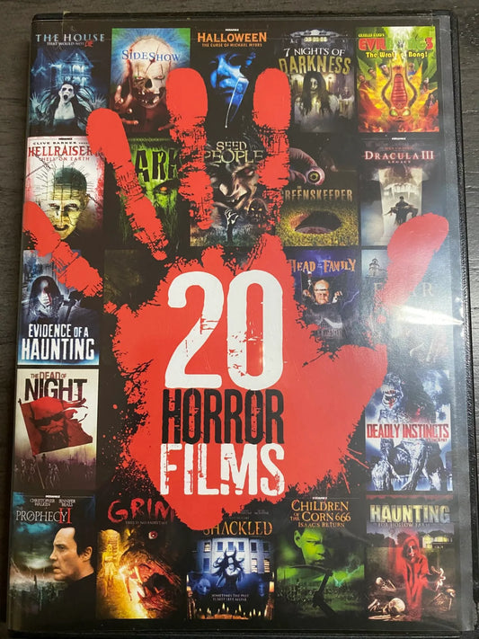 20 Horror Films - Used