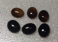 Brown Agate 10x8mm Oval