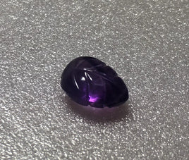 Amethyst Carving 10x8mm 3.75ct (#8)