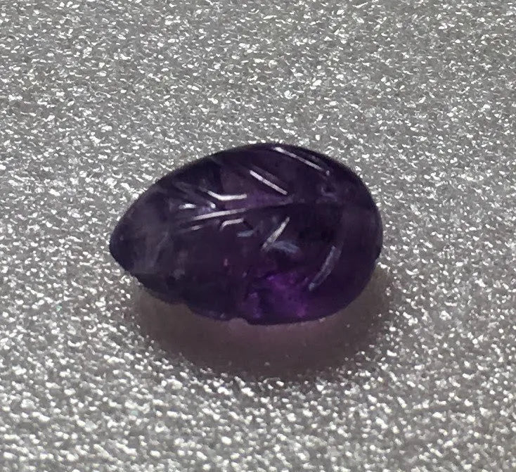 Amethyst Carving 10x5mm 2.85ct (#2)