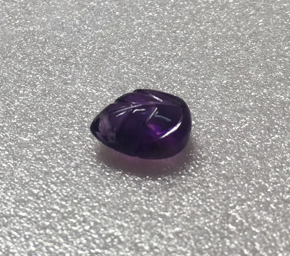 Amethyst Carving 11x8mm 3.6ct (#3)