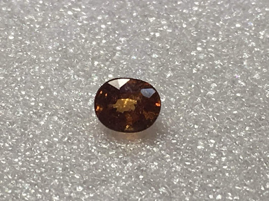 Spessartite Garnet 4×3.5mm Oval 0.35ct