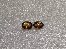 Hessonite Garnet 4x3mm Oval